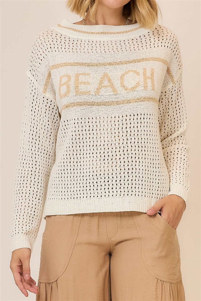 BEACH Pullover Sweater