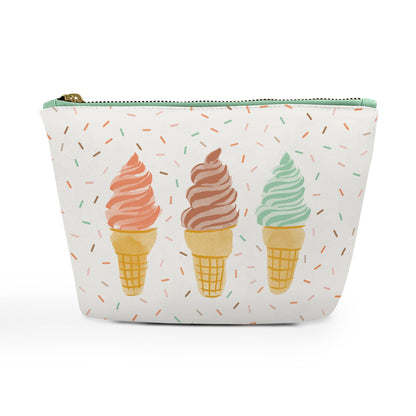 Ice Cream Cosmetic Pouch