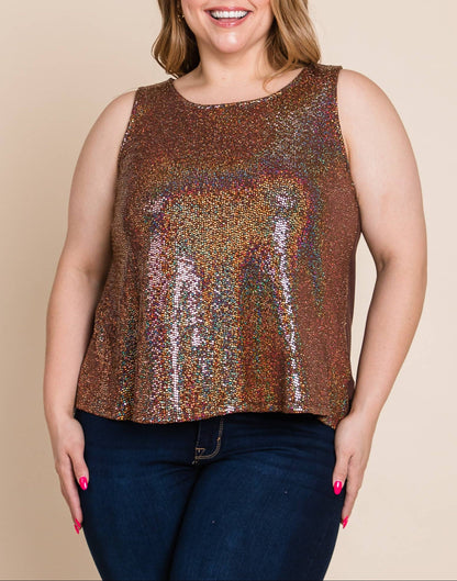 Sequin Tank Top