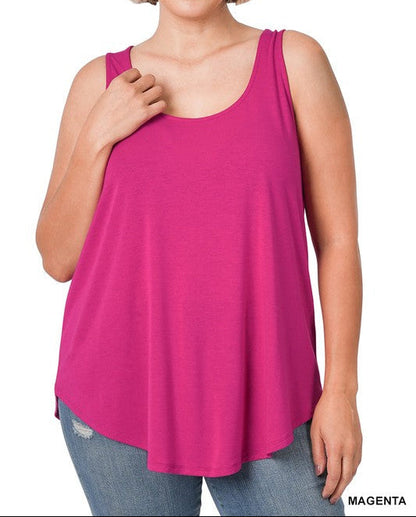 Round Hemmed Tank