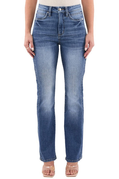 32" RFM High Rise Bootcut Slimmers