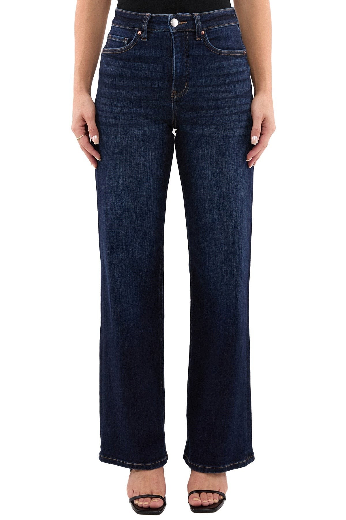32" RFM High Rise Slim Wide Leg