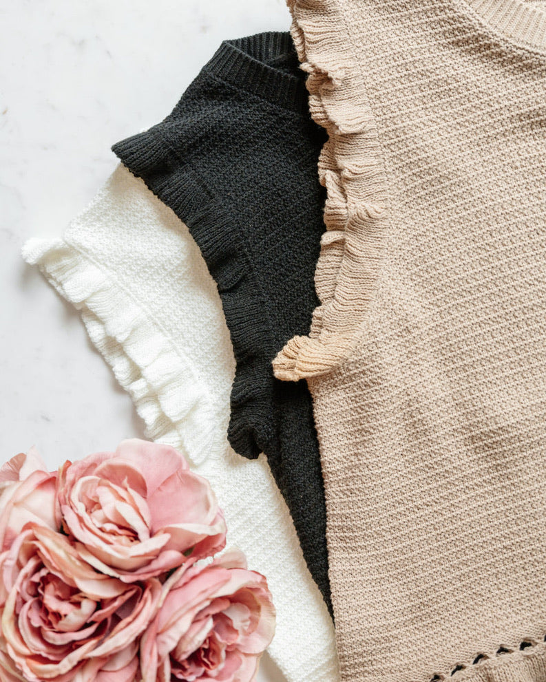 Cropped Crochet Top