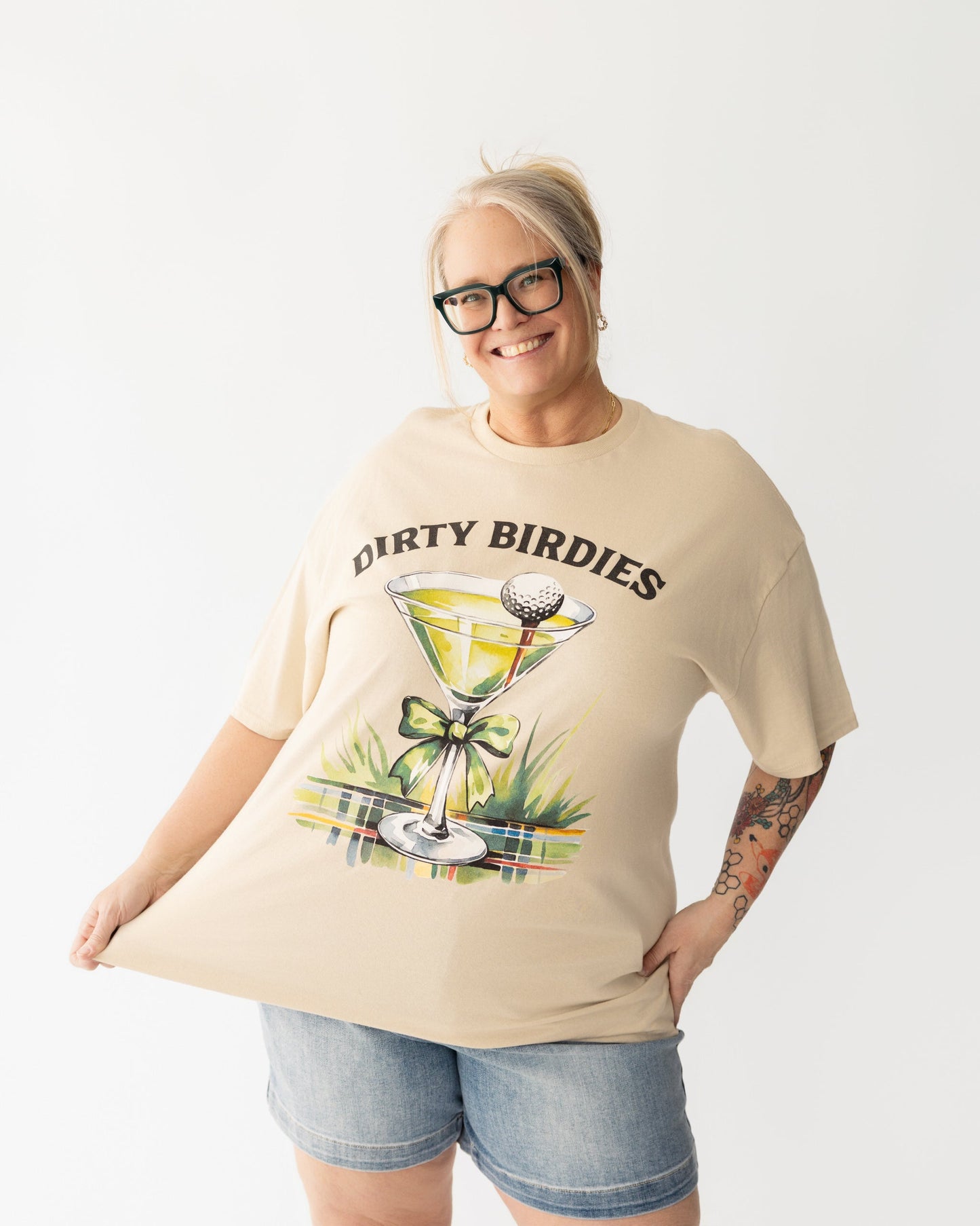 Dirty Birdies Martini Tee