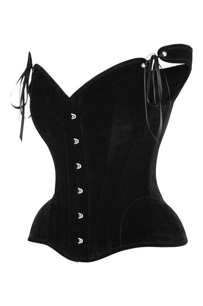 Velvet Waist Cincher w Straps