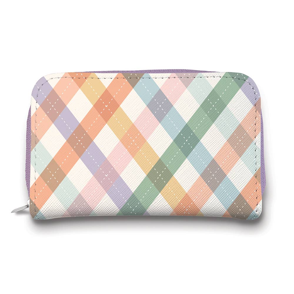 Gingham Manicure Set