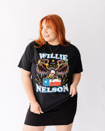 Willie Nelson Born for Trouble Tee