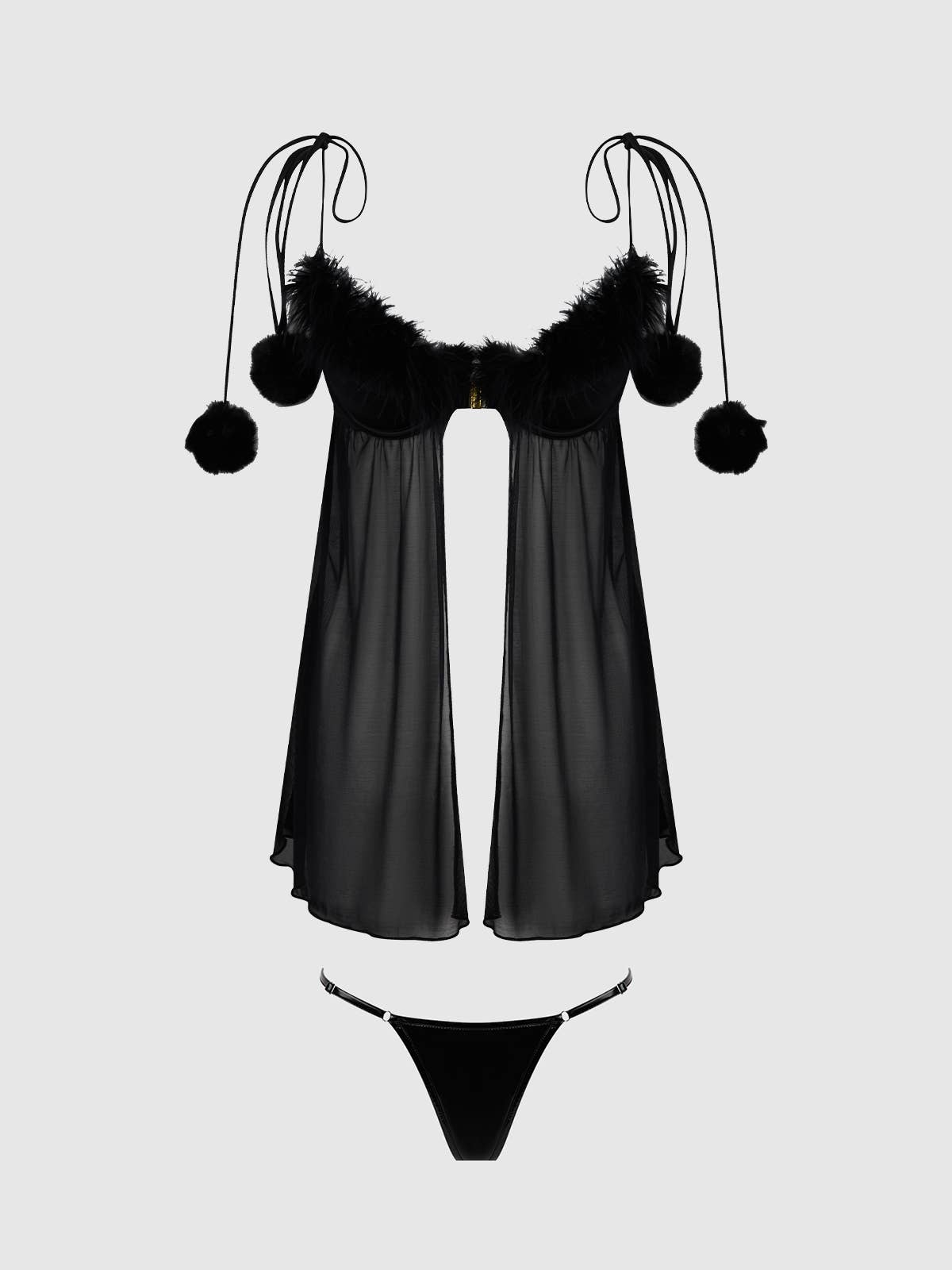 Marilyn Mesh Lingerie Set