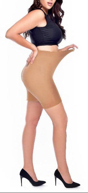 90 Denier Nude Anti-Chafing Shorts