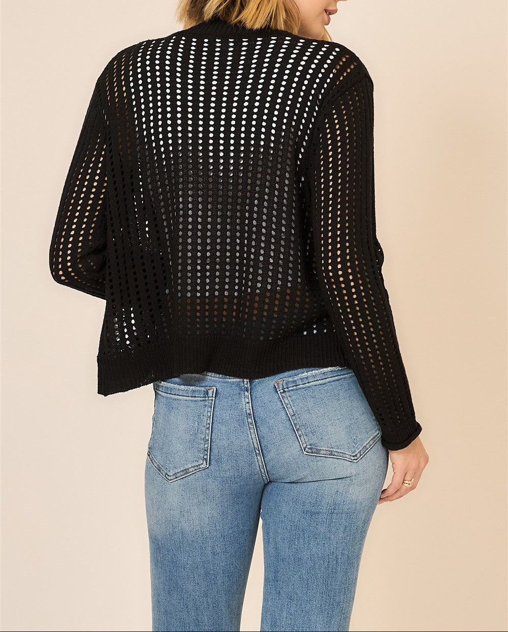 Open Knit Cardigan