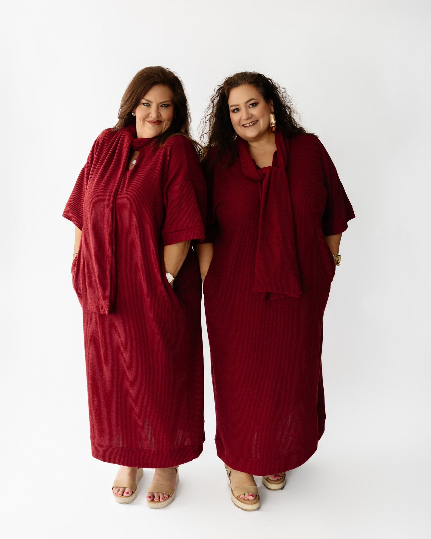 Scarf Maxi Dress