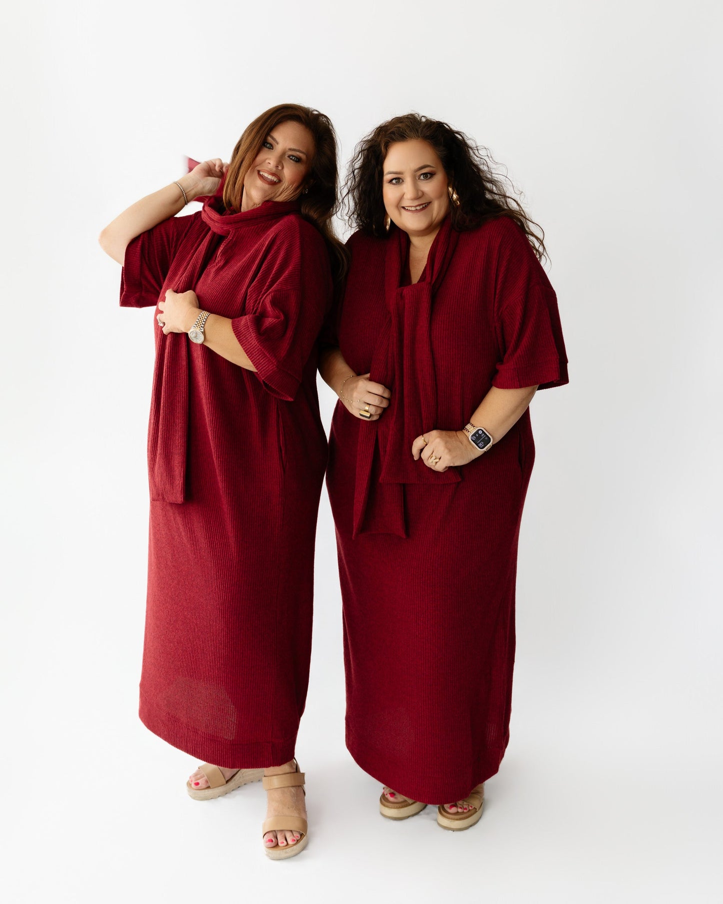 Scarf Maxi Dress