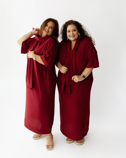 Scarf Maxi Dress