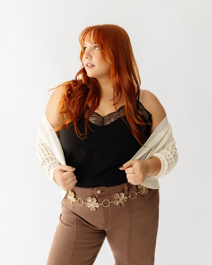 Open Knit Cardigan
