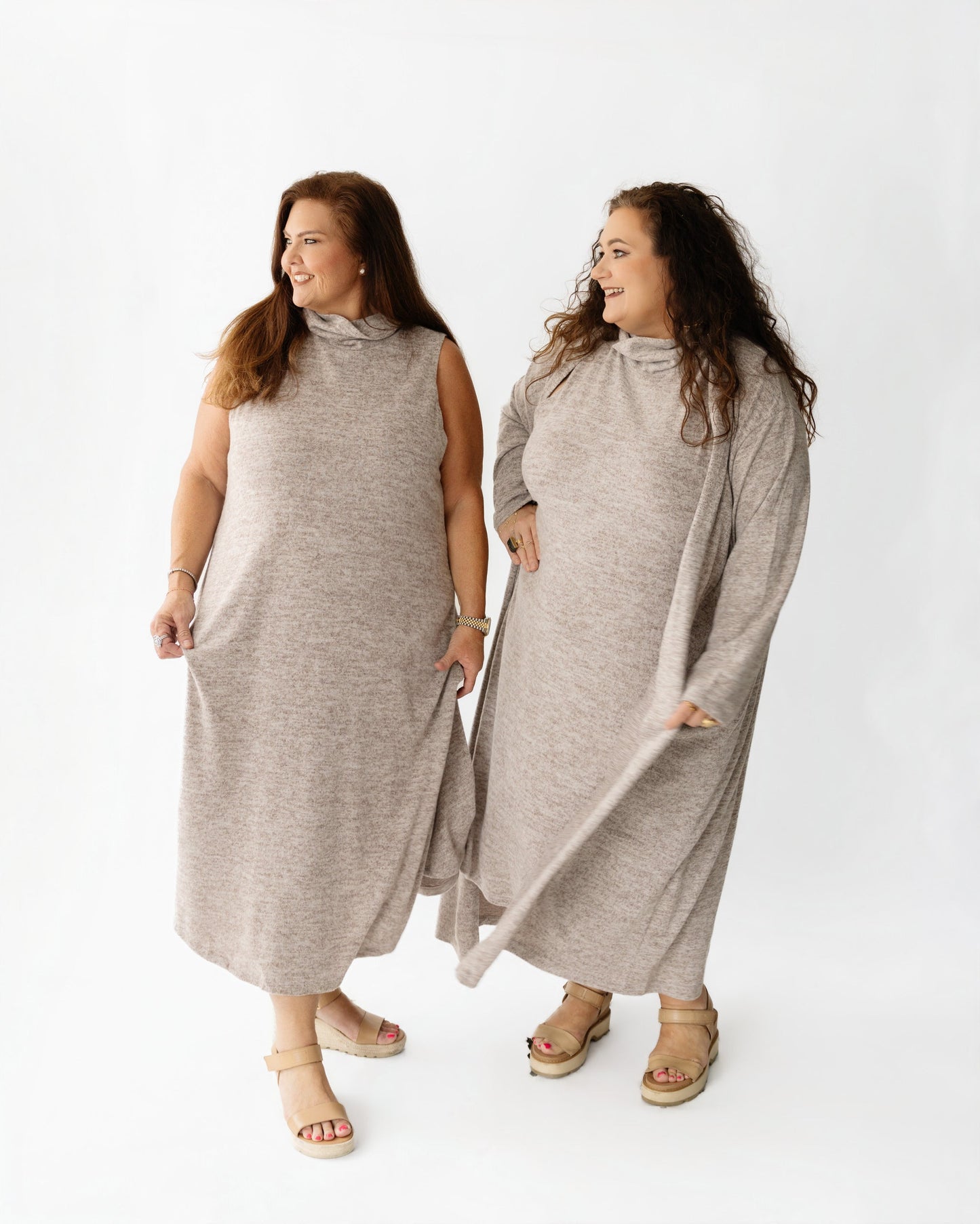 Sweater Dress/Cardigan Set