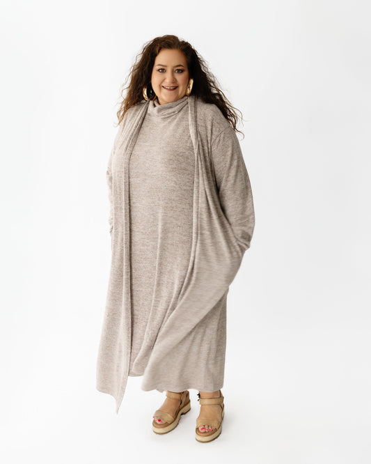 Sweater Dress/Cardigan Set
