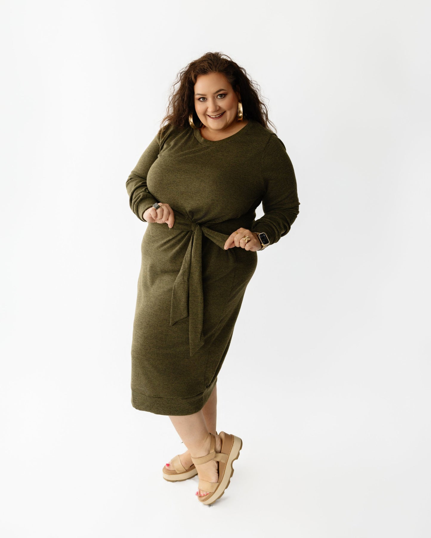 Hacci Knit Dress