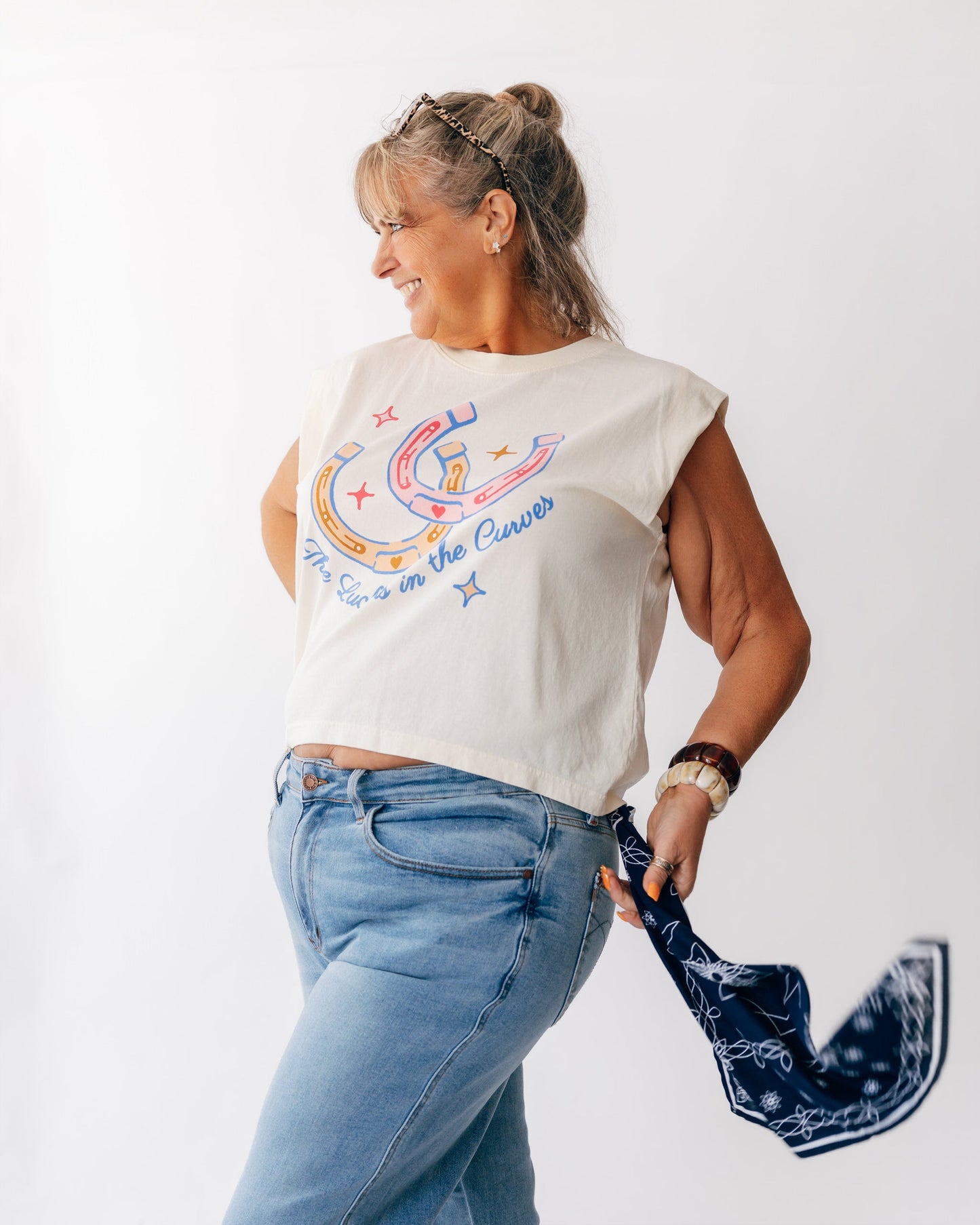 Luck Is In the Curves Tee