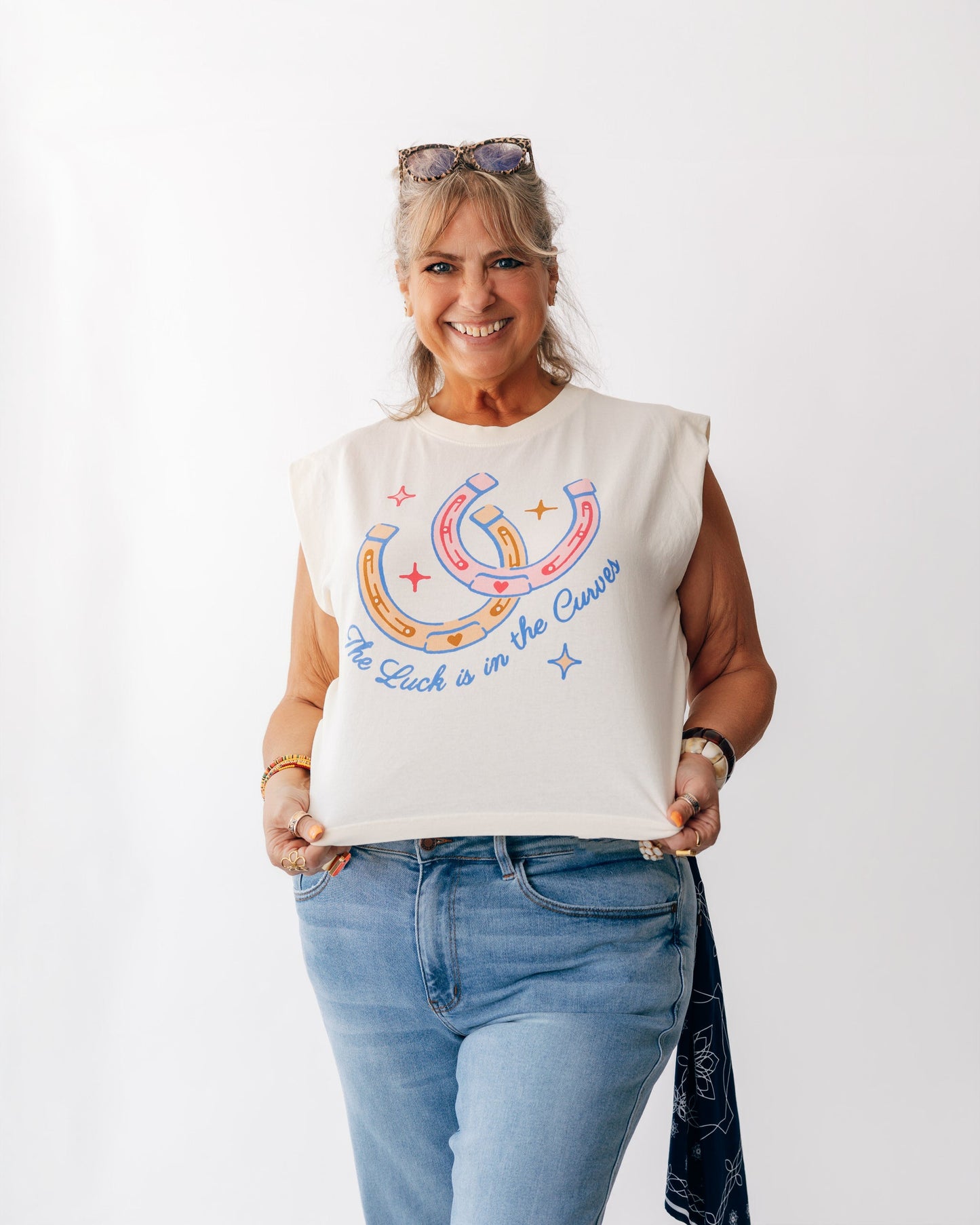 Luck Is In the Curves Tee