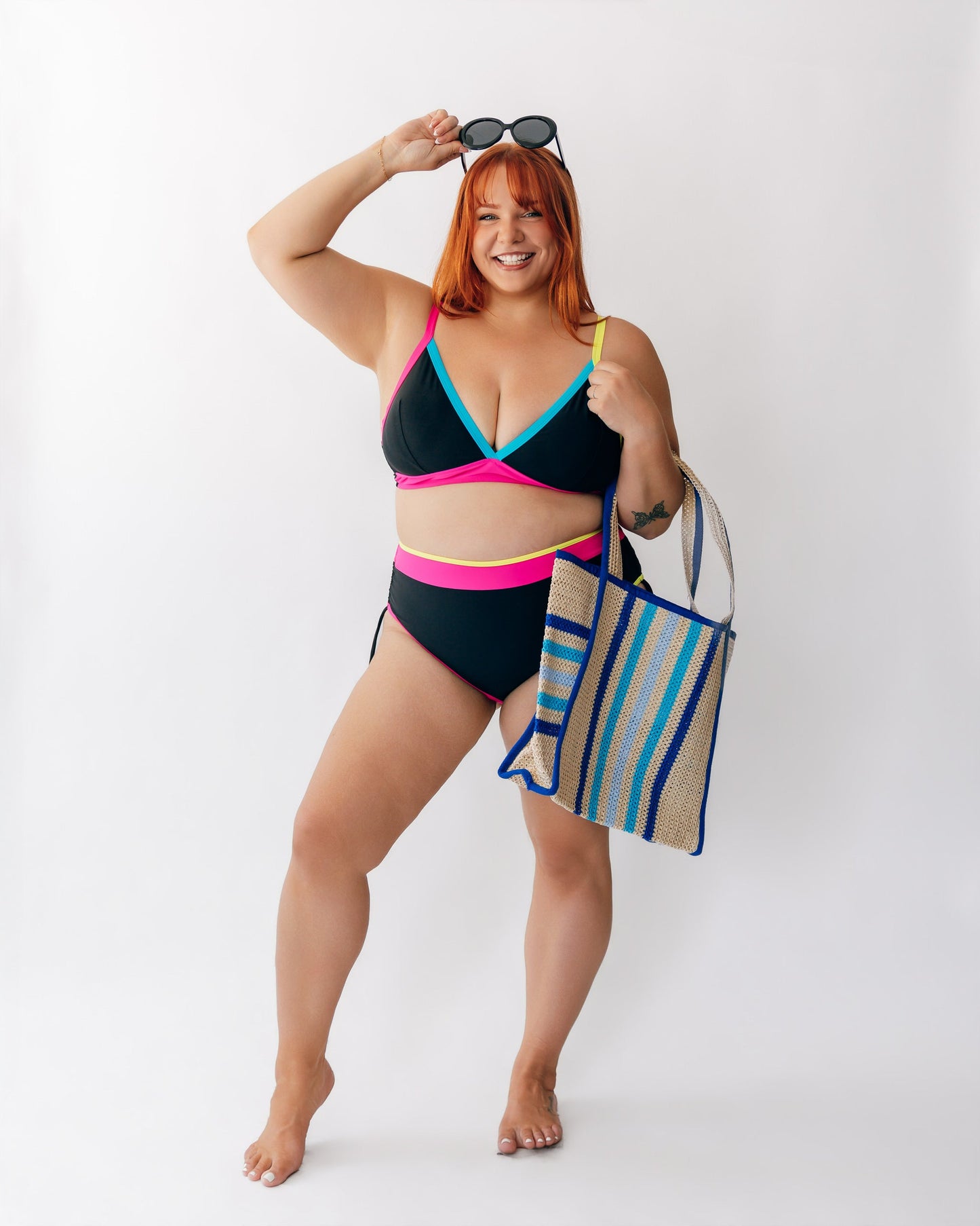 Color Block HW Bikini