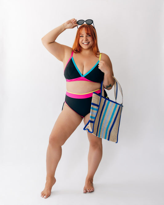 Color Block HW Bikini