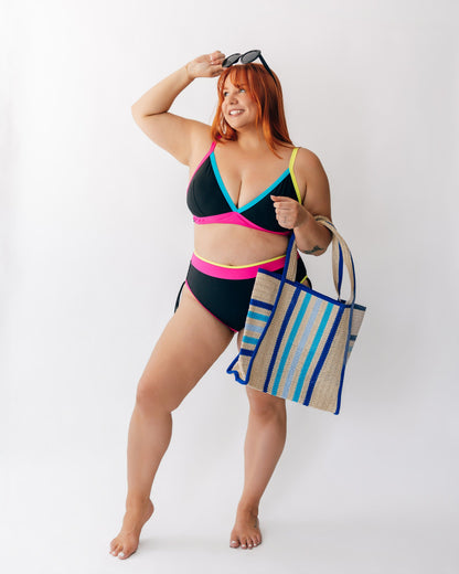 Color Block HW Bikini