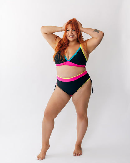 Color Block HW Bikini