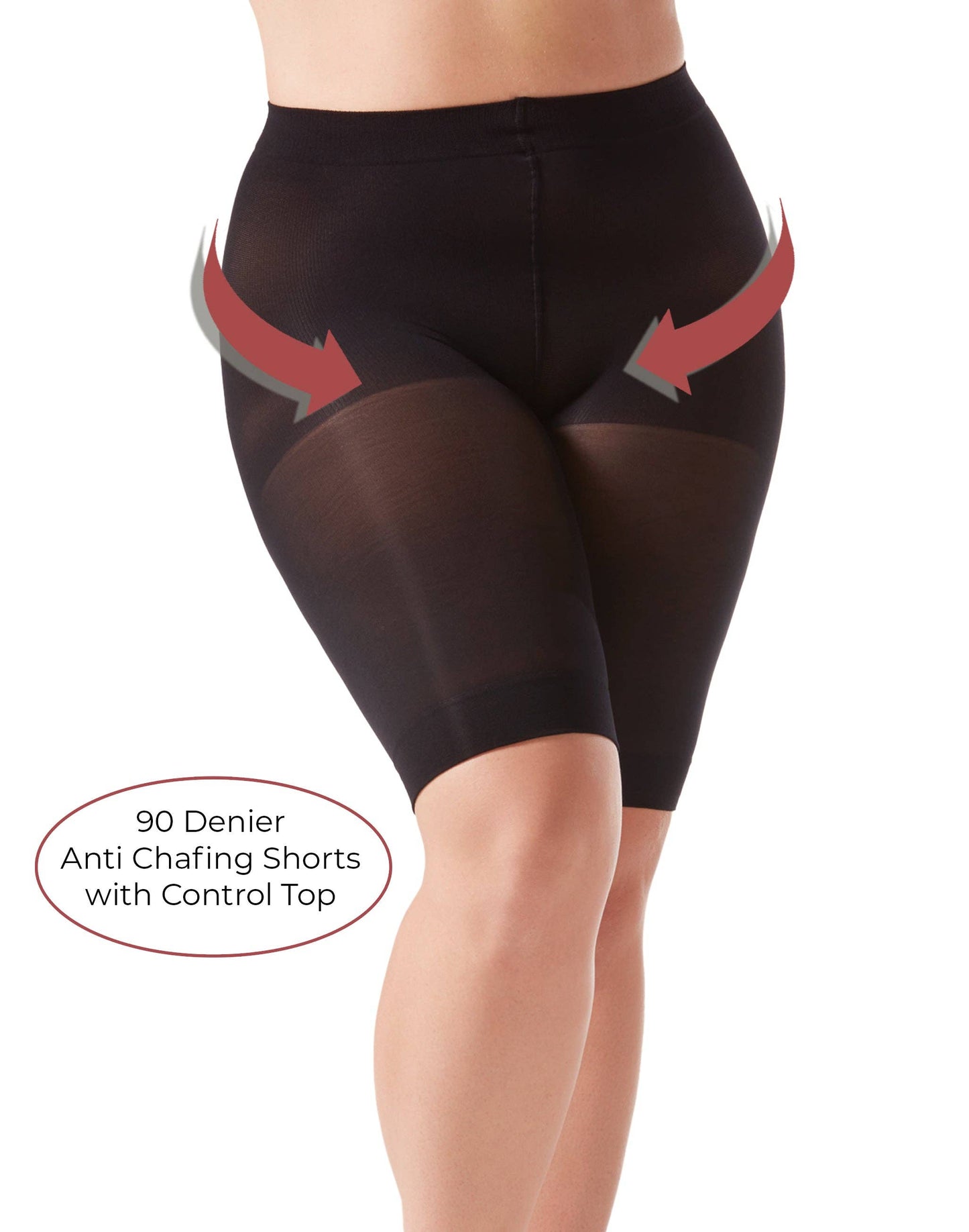 90 Denier Anti-Chafing Short