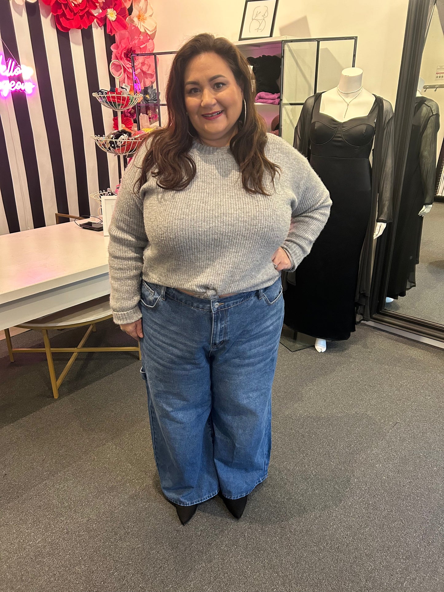 Wide Leg Carpenter Denim