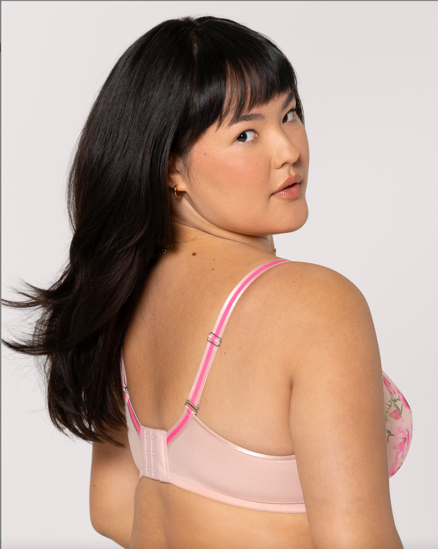 Divine Unlined Mesh Full Coverage Underwire Bra