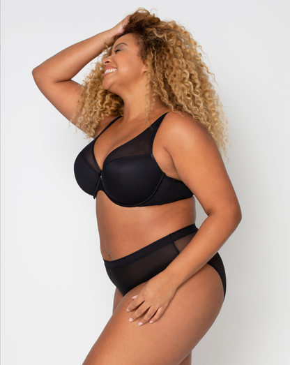 Whitney Mesh Push Up T-Shirt Bra