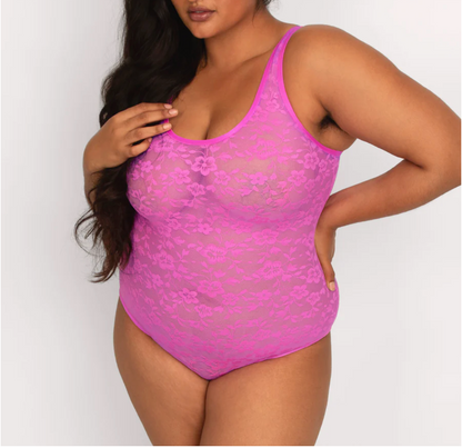 Jackie No-Show Lace J-Hook Bodysuit