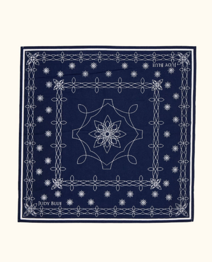 28" Judy Blue MR Ankle Straight w Bandana Loop