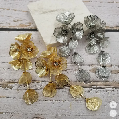 Floral Spray Earrings