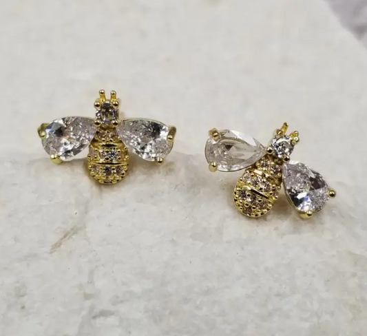 Honey Bee Earrings
