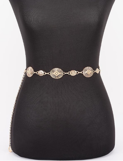 Art Deco Chain Belt