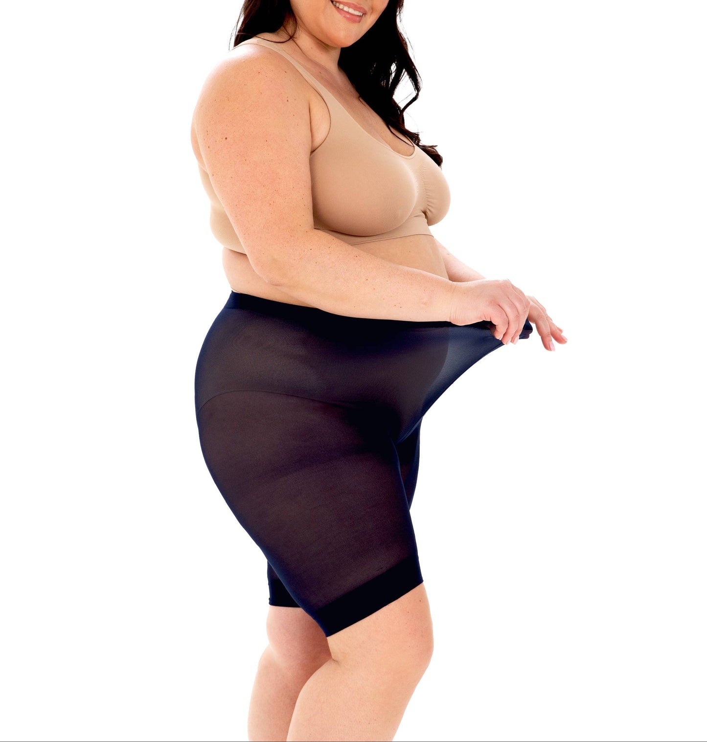 90 Denier Nude Anti-Chafing Shorts