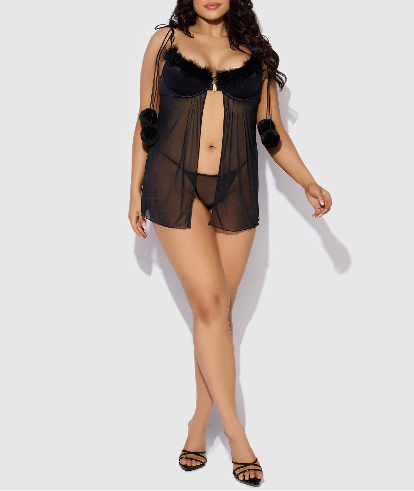 Marilyn Mesh Lingerie Set