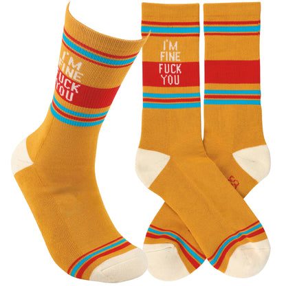 I'm Fine Socks