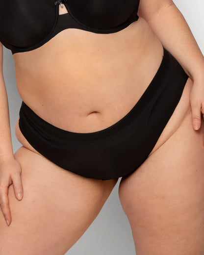 Micro Fiber High Cut Brief